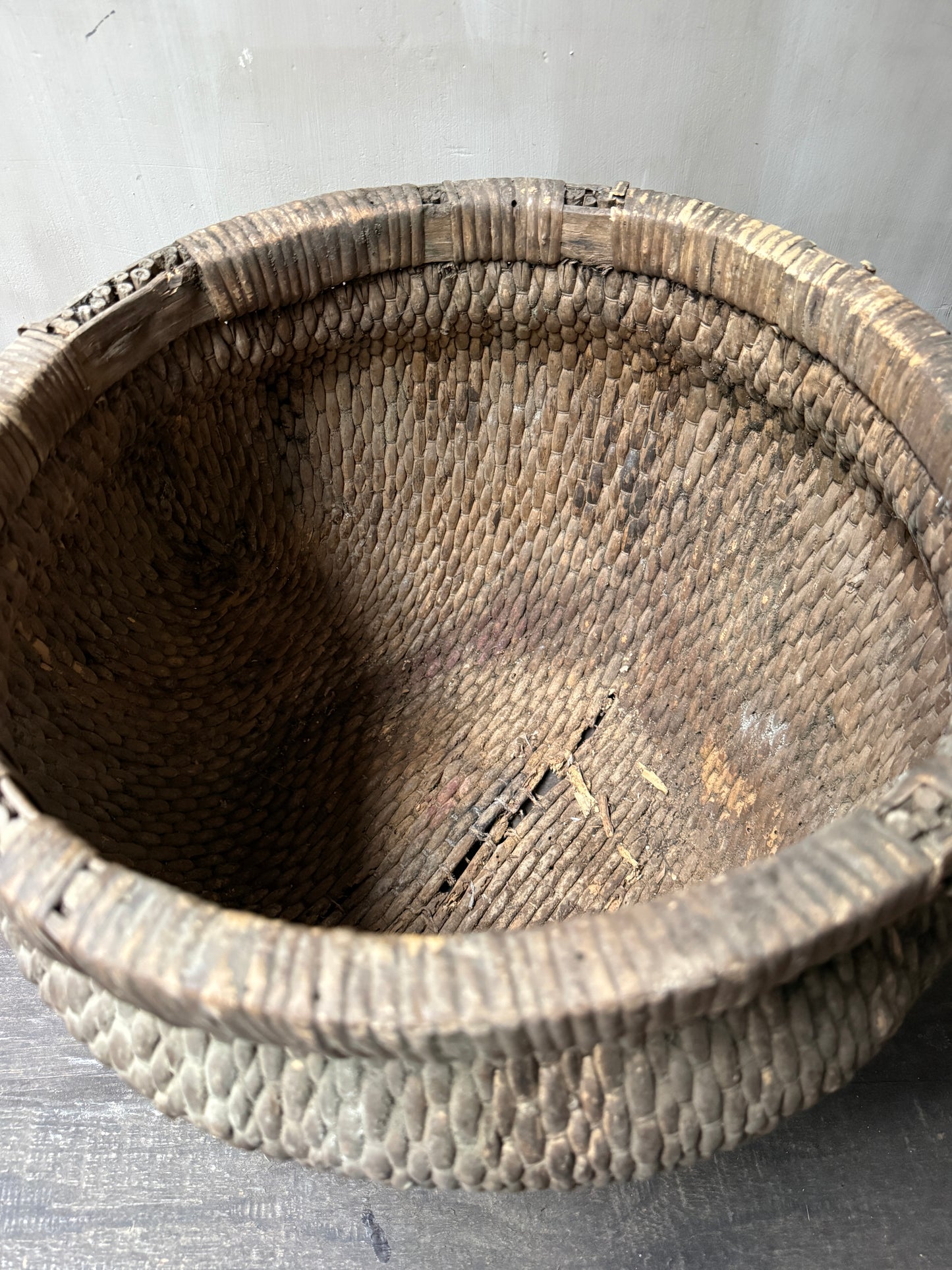 Originaler chinesischer Weidenkorb