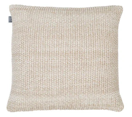 Handgemaakt beige sierkussen Sofia Kiezel van My Sober Home, landelijke woonaccessoire