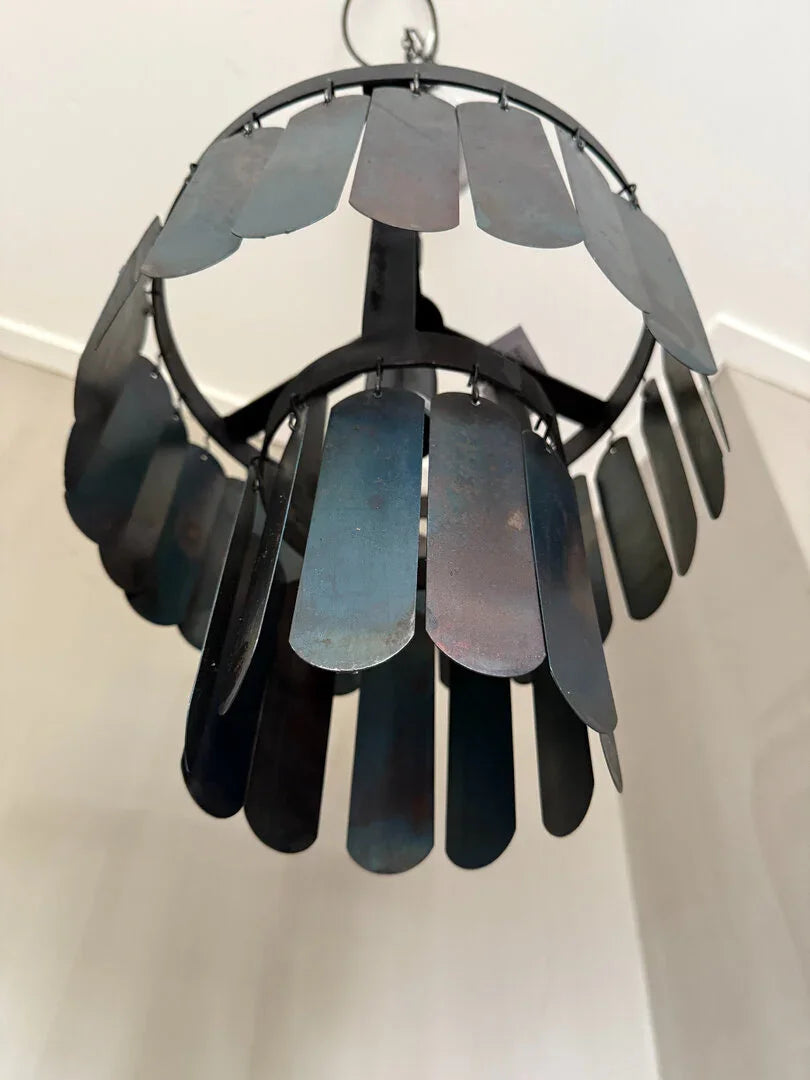 Hanglamp metalen schijven Amber S - My Sober Home