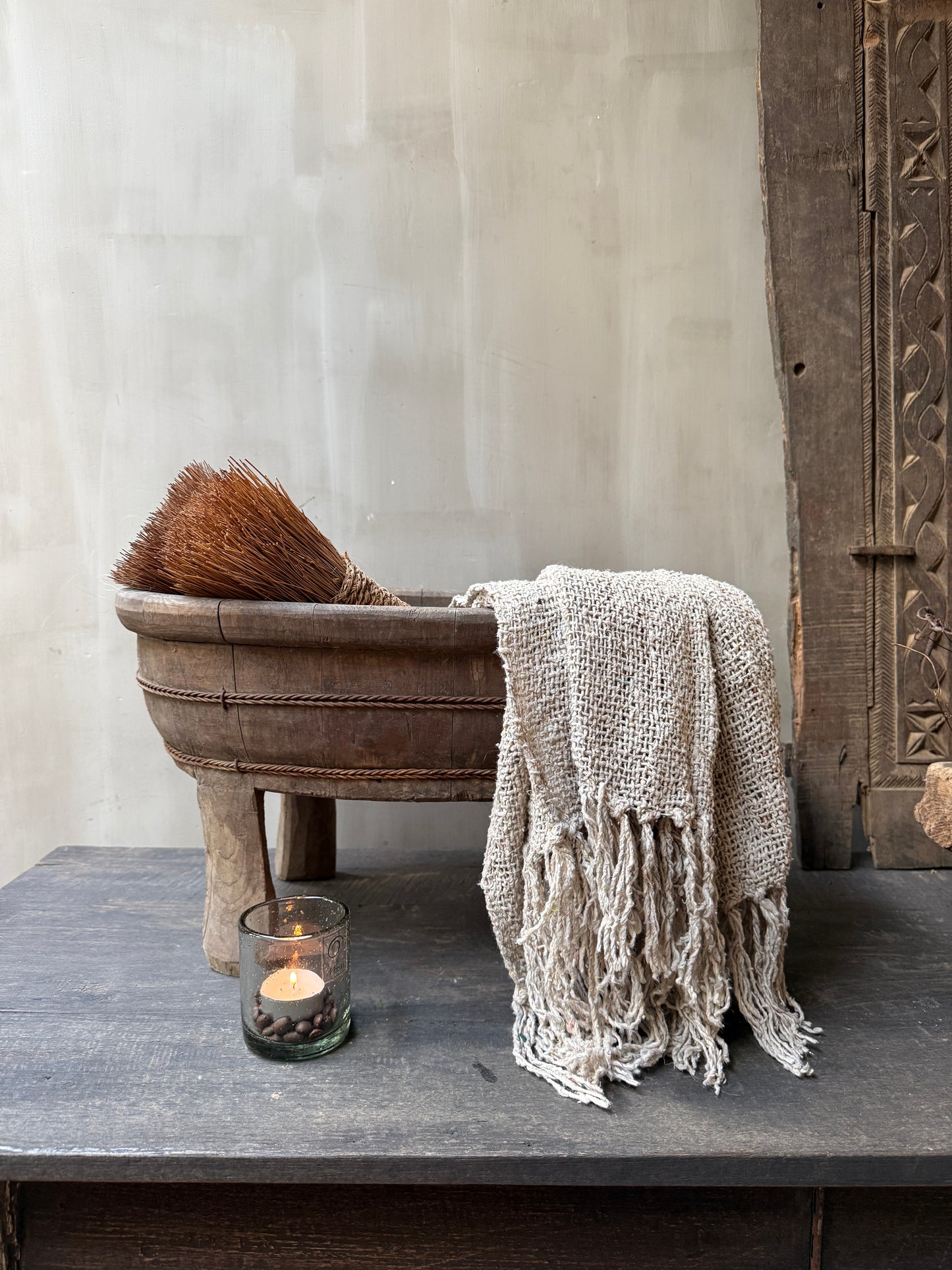 Interior decoration set Nepalese jars