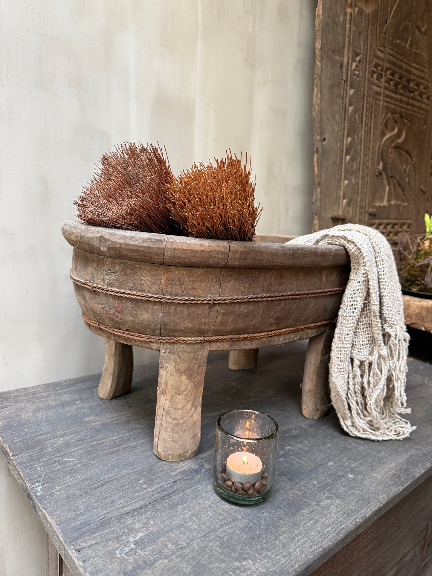 Interior decoration set Nepalese jars