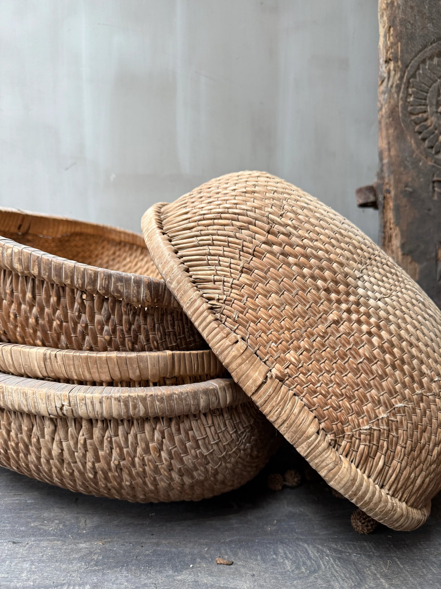 Oosterse rijst mand vierkant - My Sober Home