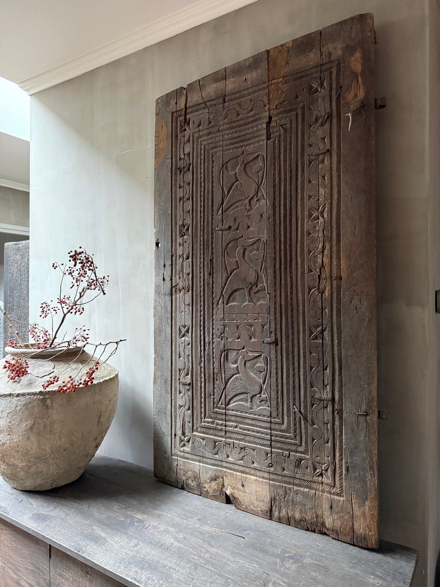 Antiker Fensterladen/Paneel