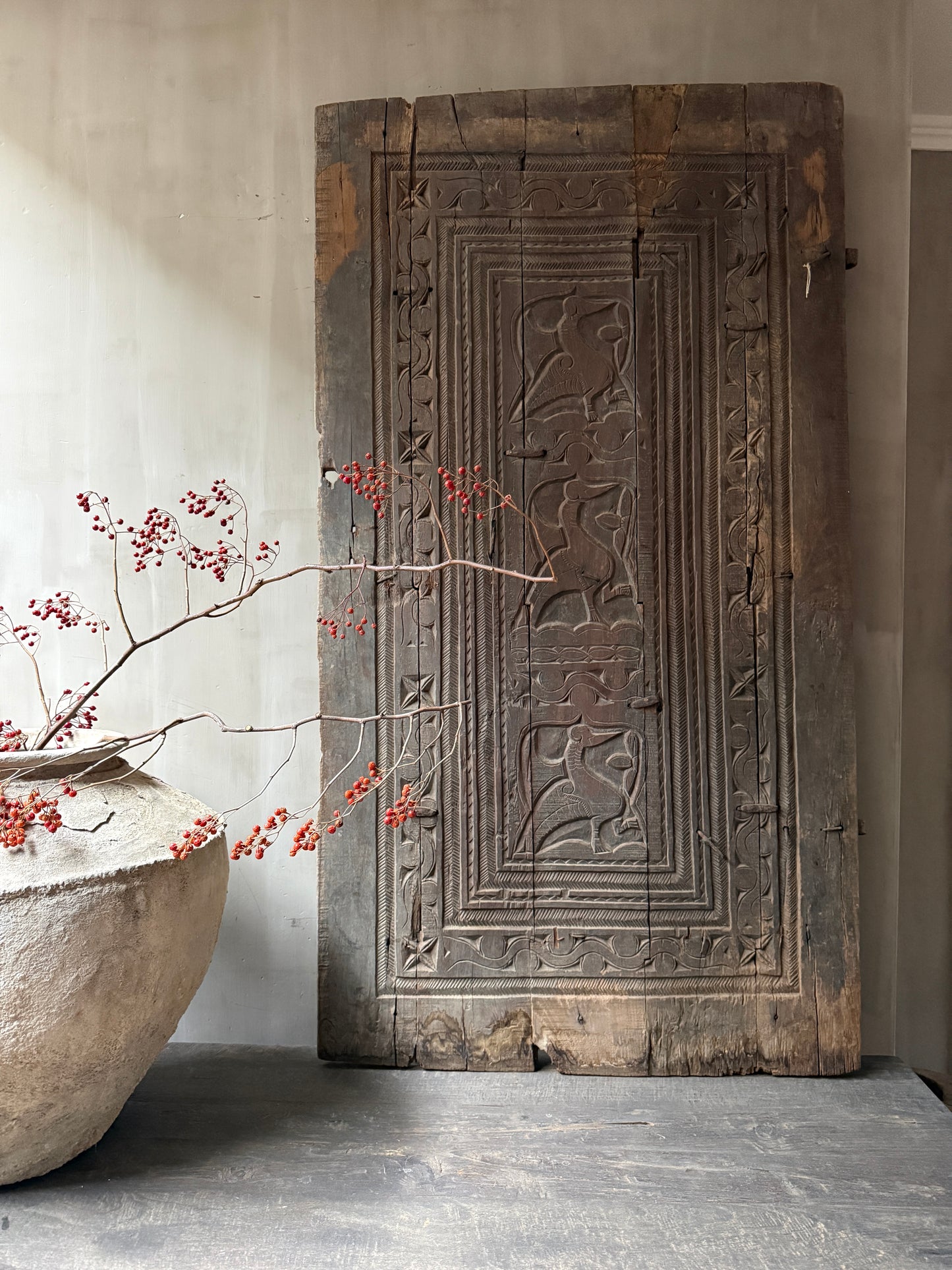 Antiker Fensterladen/Paneel