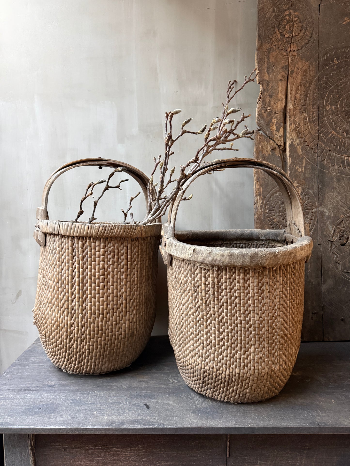 Chinese plukmand met hengsel