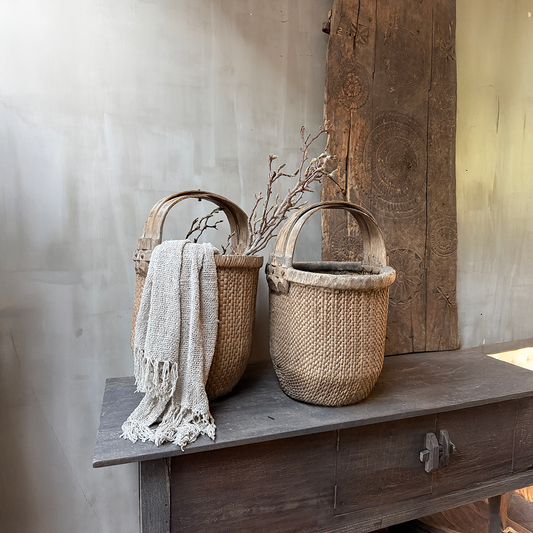 Chinese plukmand met hengsel