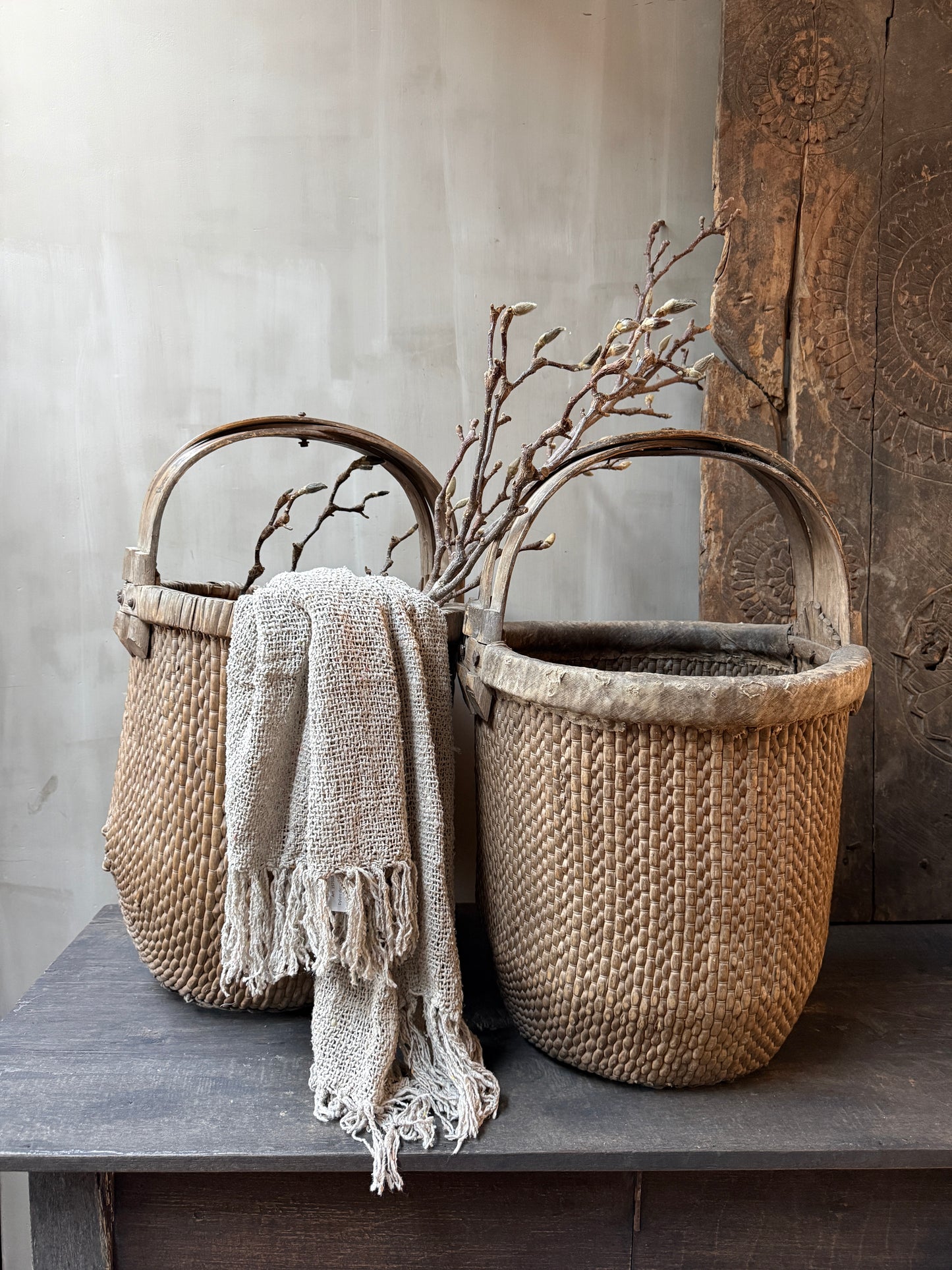 Chinese plukmand met hengsel