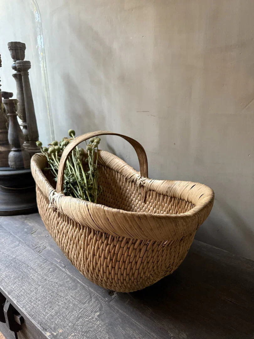 Chinees plukmandje met hengsel - My Sober Home