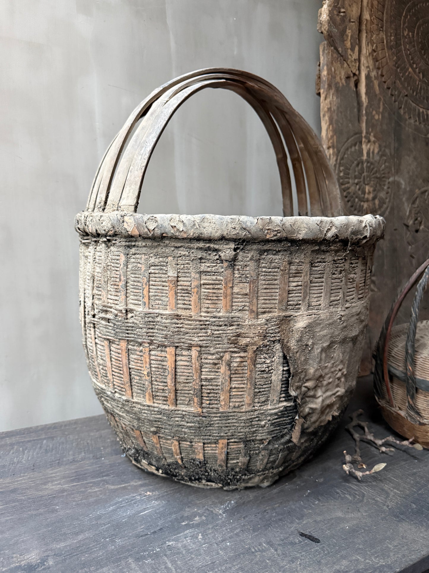 Chinese rijstmand met hengsel