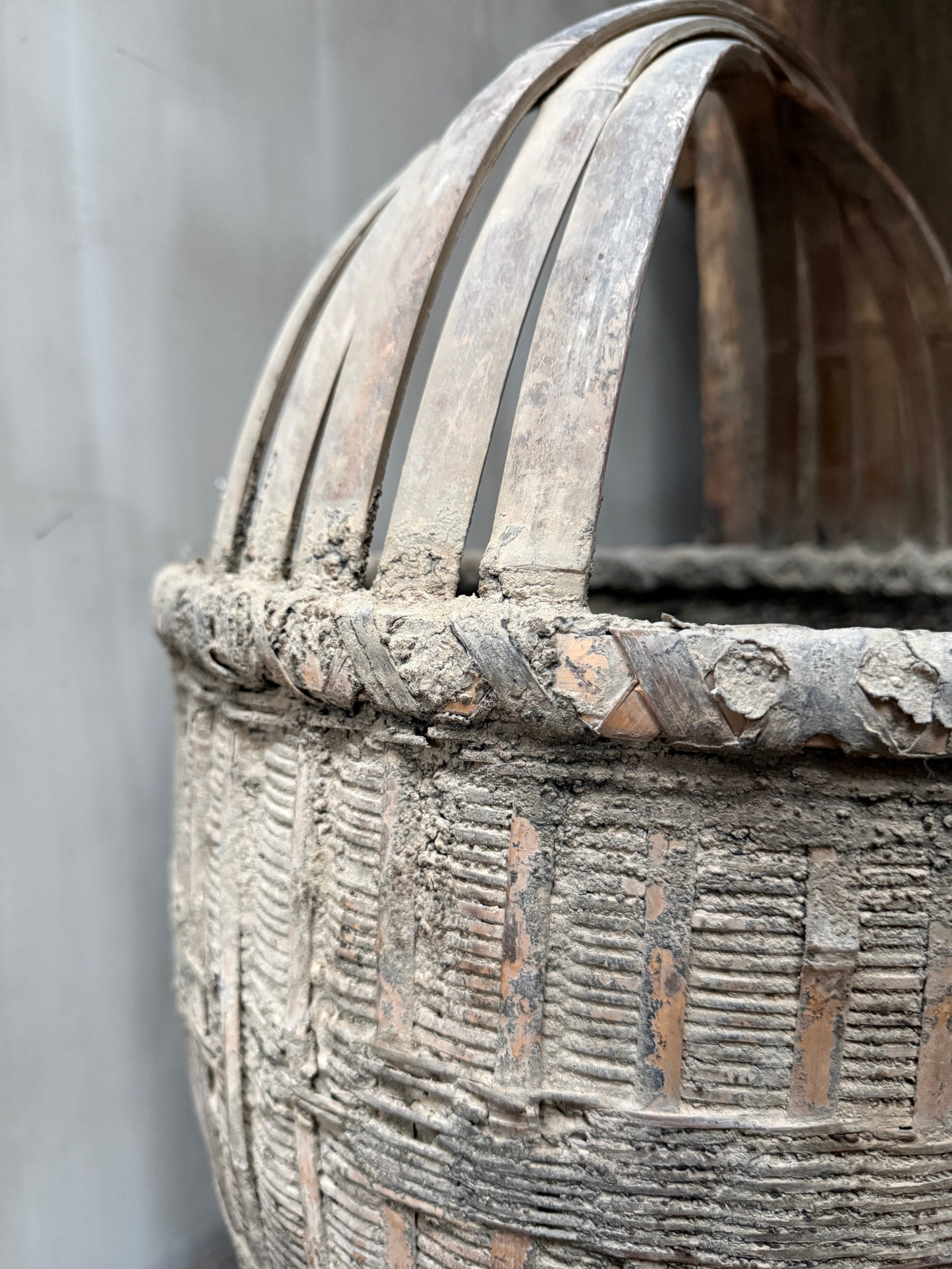 Chinese rijstmand met hengsel