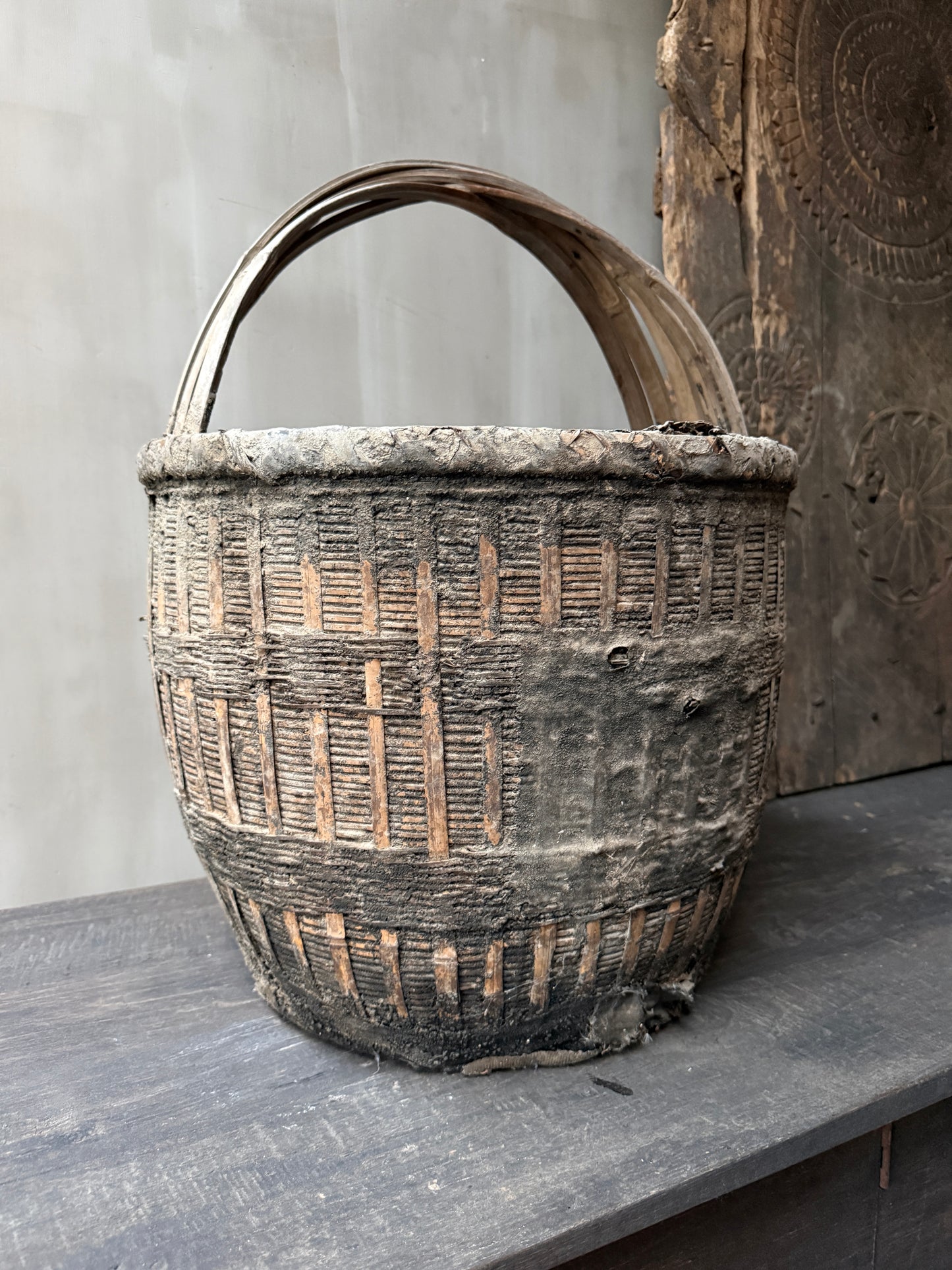 Chinese rijstmand met hengsel