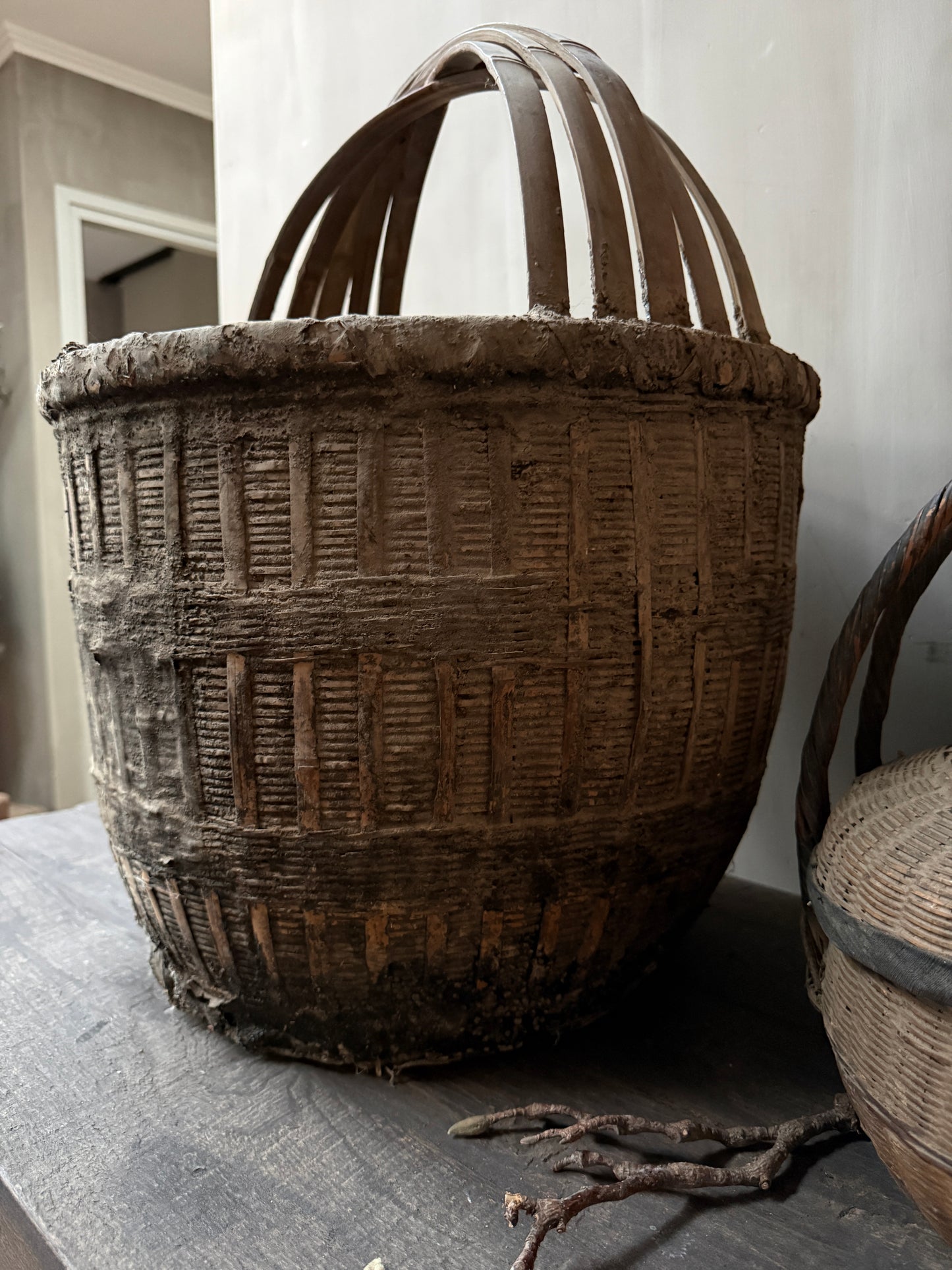 Chinese rijstmand met hengsel