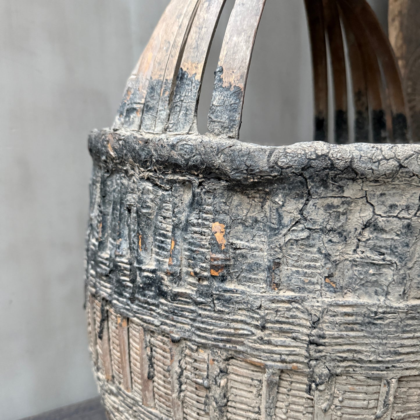 Chinese picking basket with handle