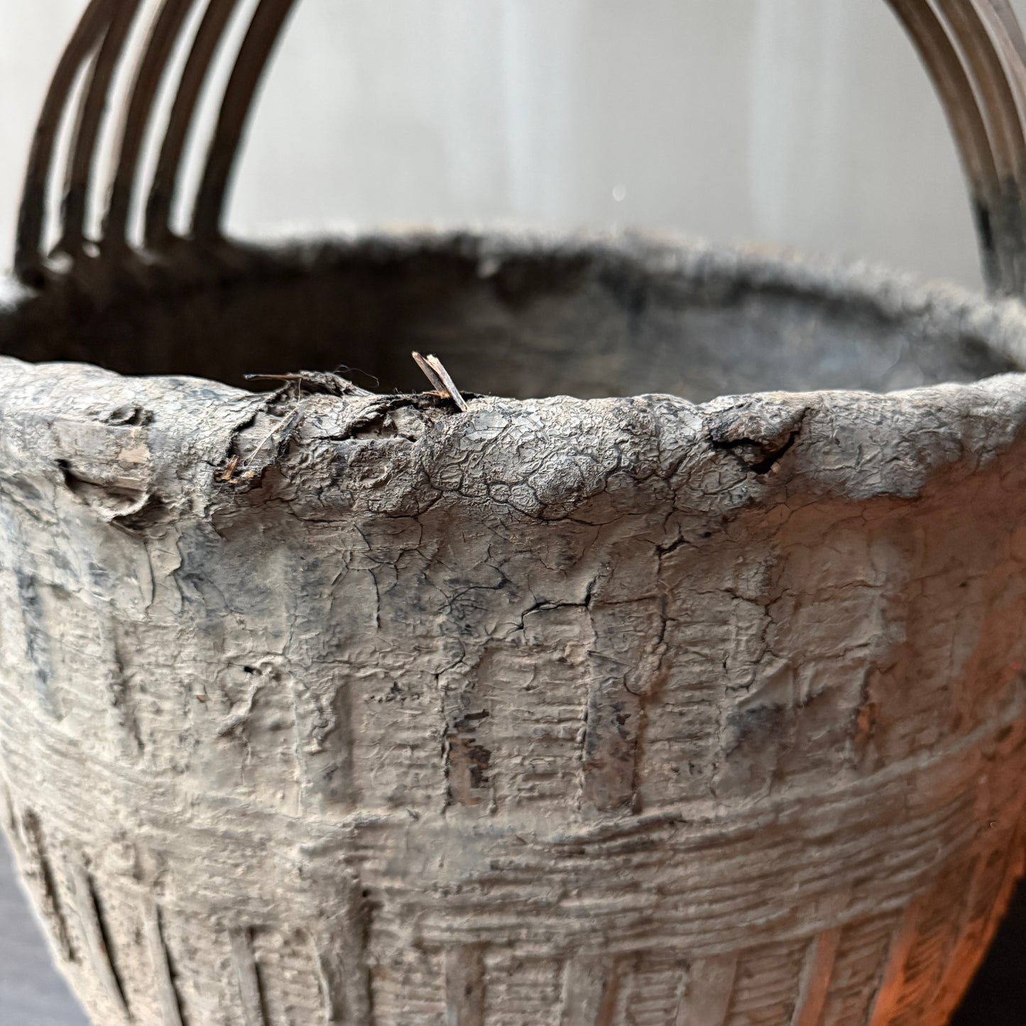 Chinese picking basket with handle