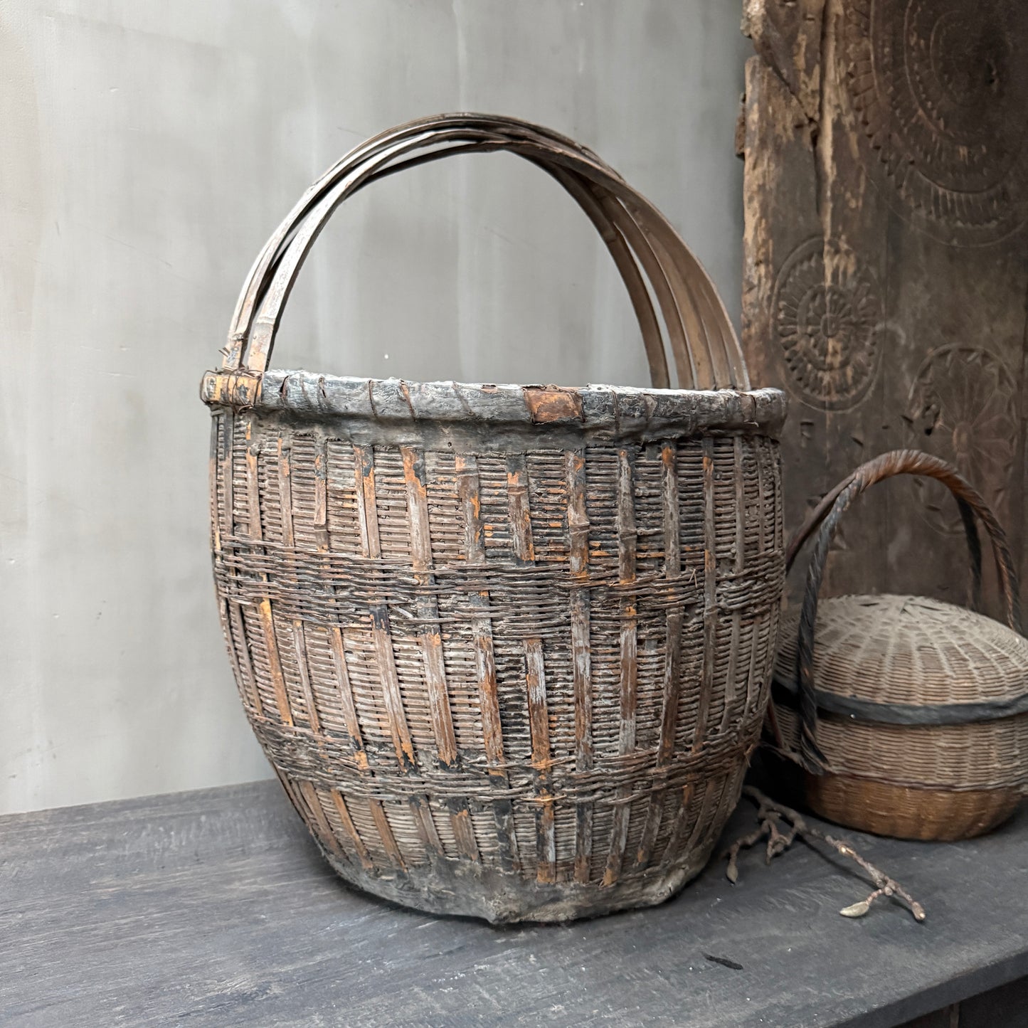 Chinese rijstmand met hengsel