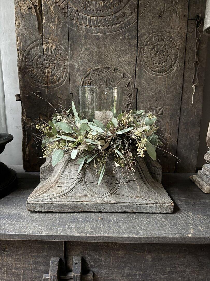 Poer ornament kandelaar rechthoek - My Sober Home