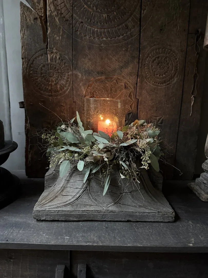 Poer ornament kandelaar rechthoek - My Sober Home