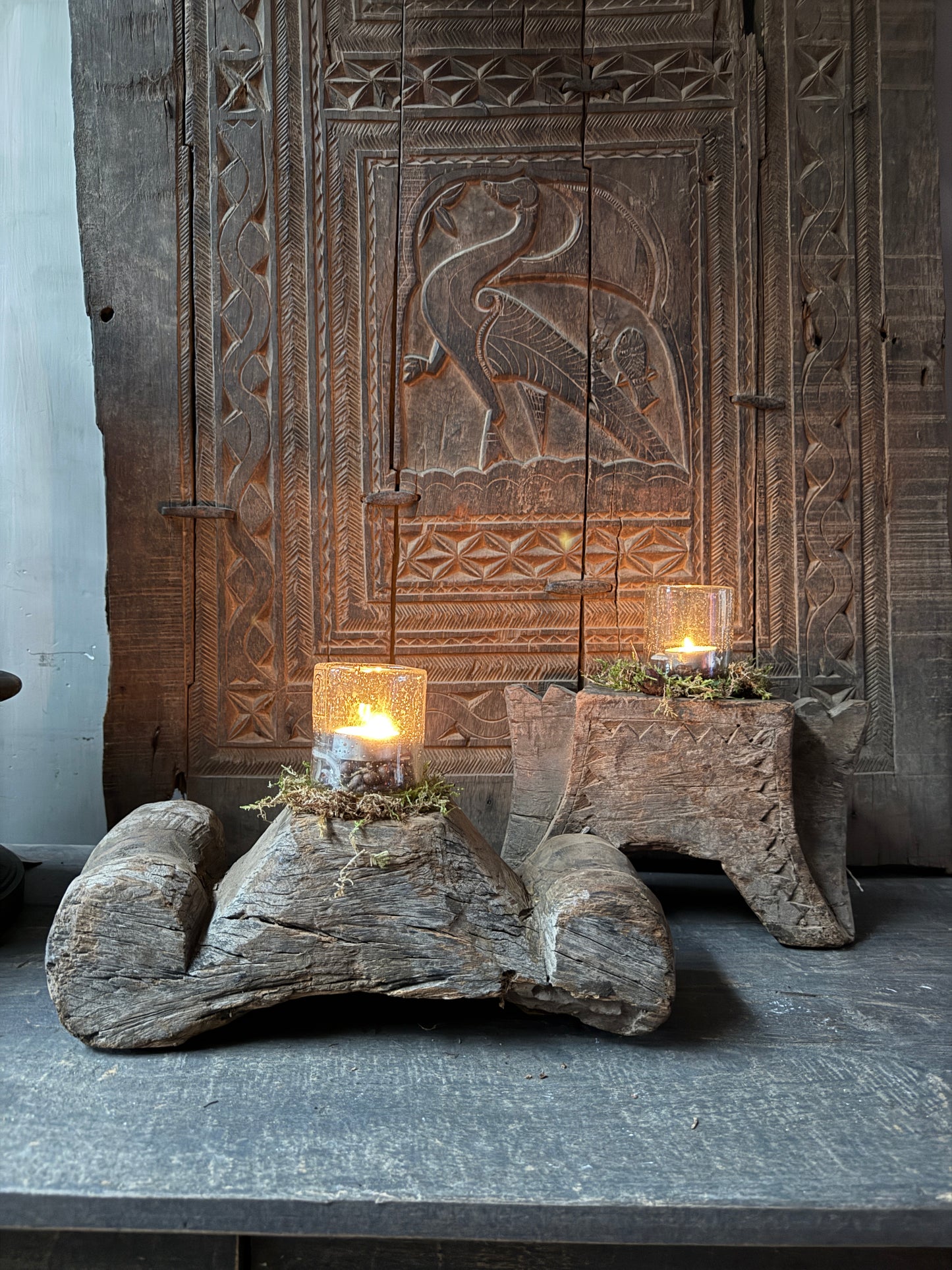 Poer ornament candlestick