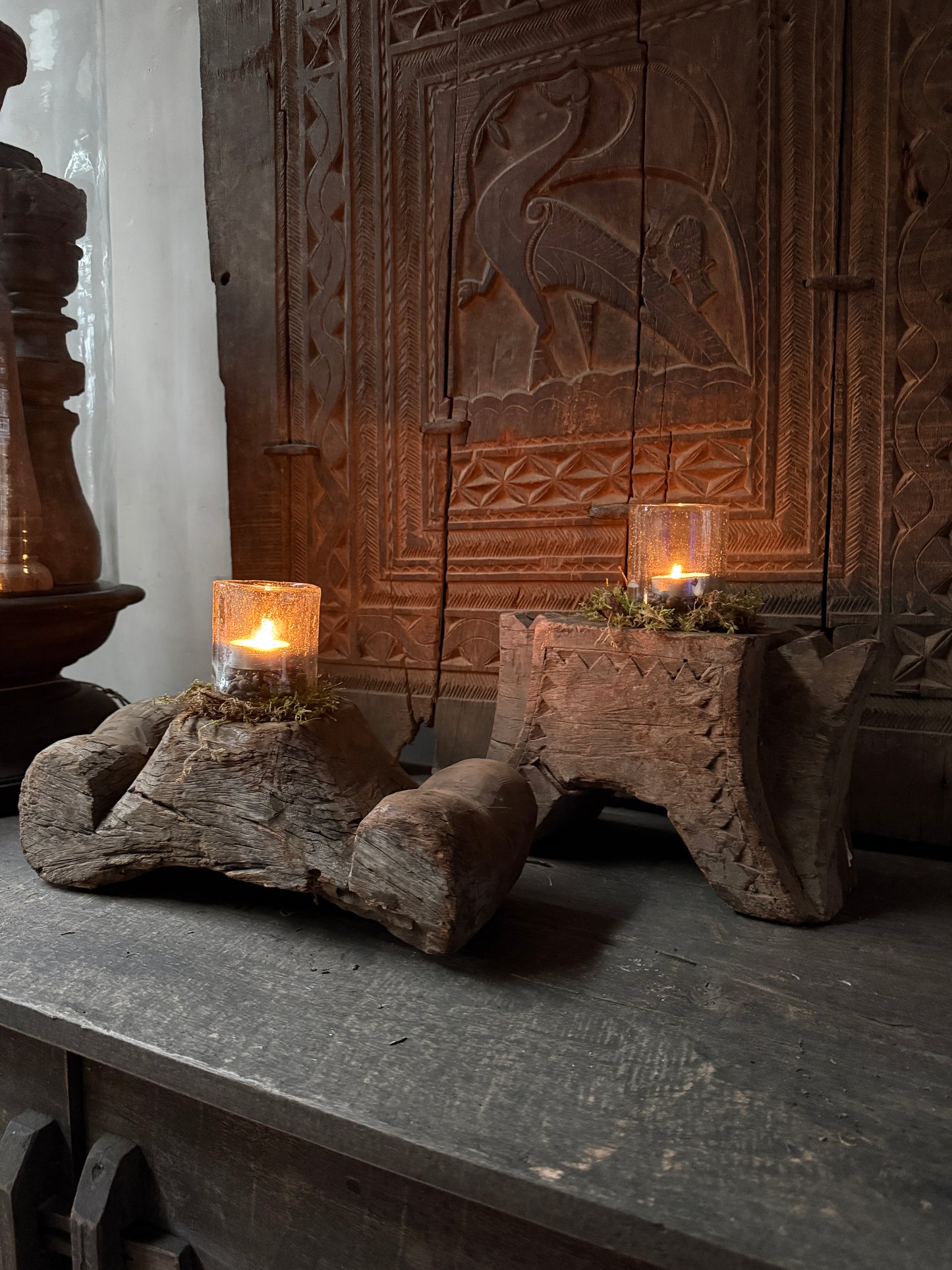 Poer ornament candlestick