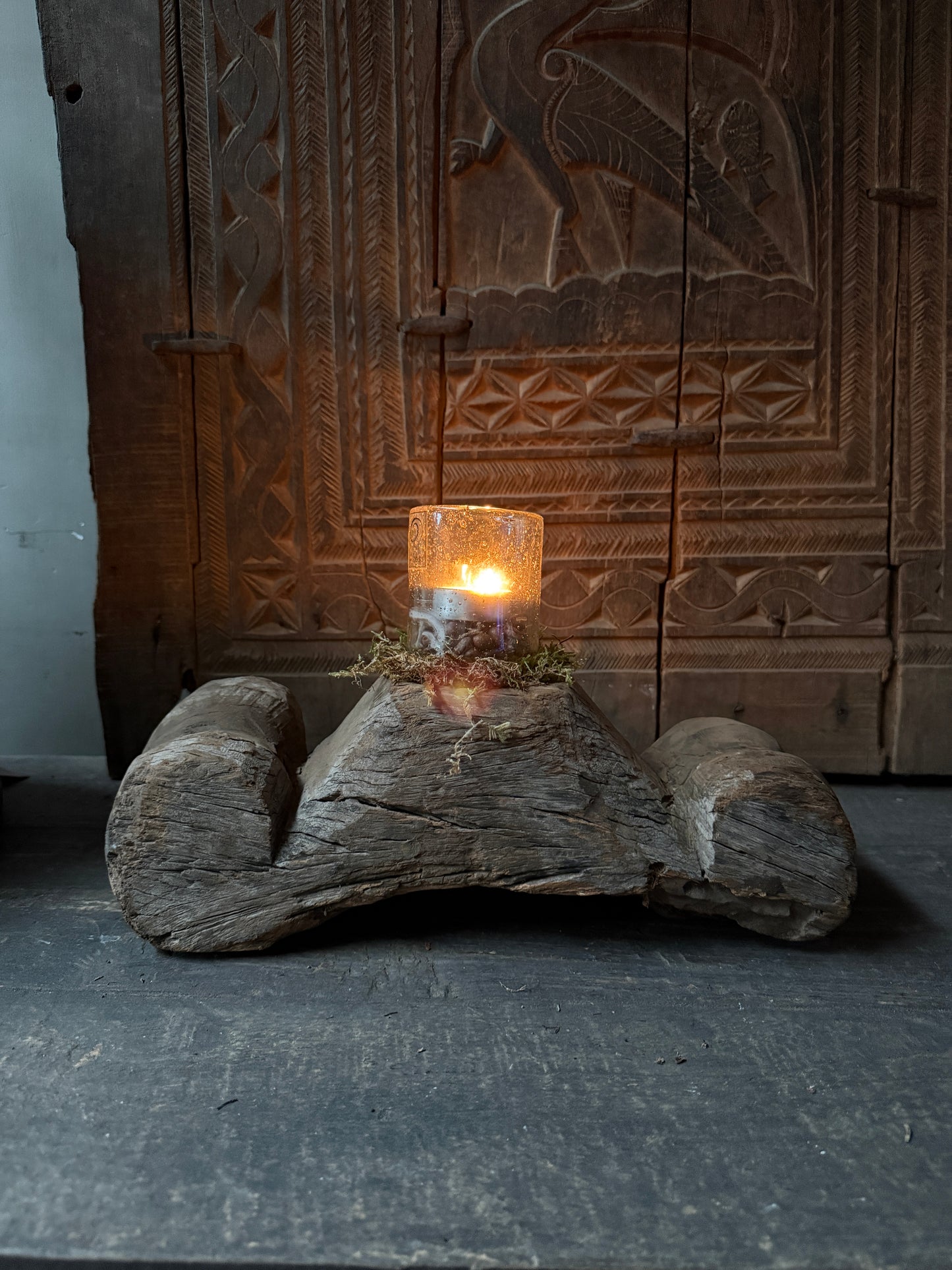 Poer ornament candlestick