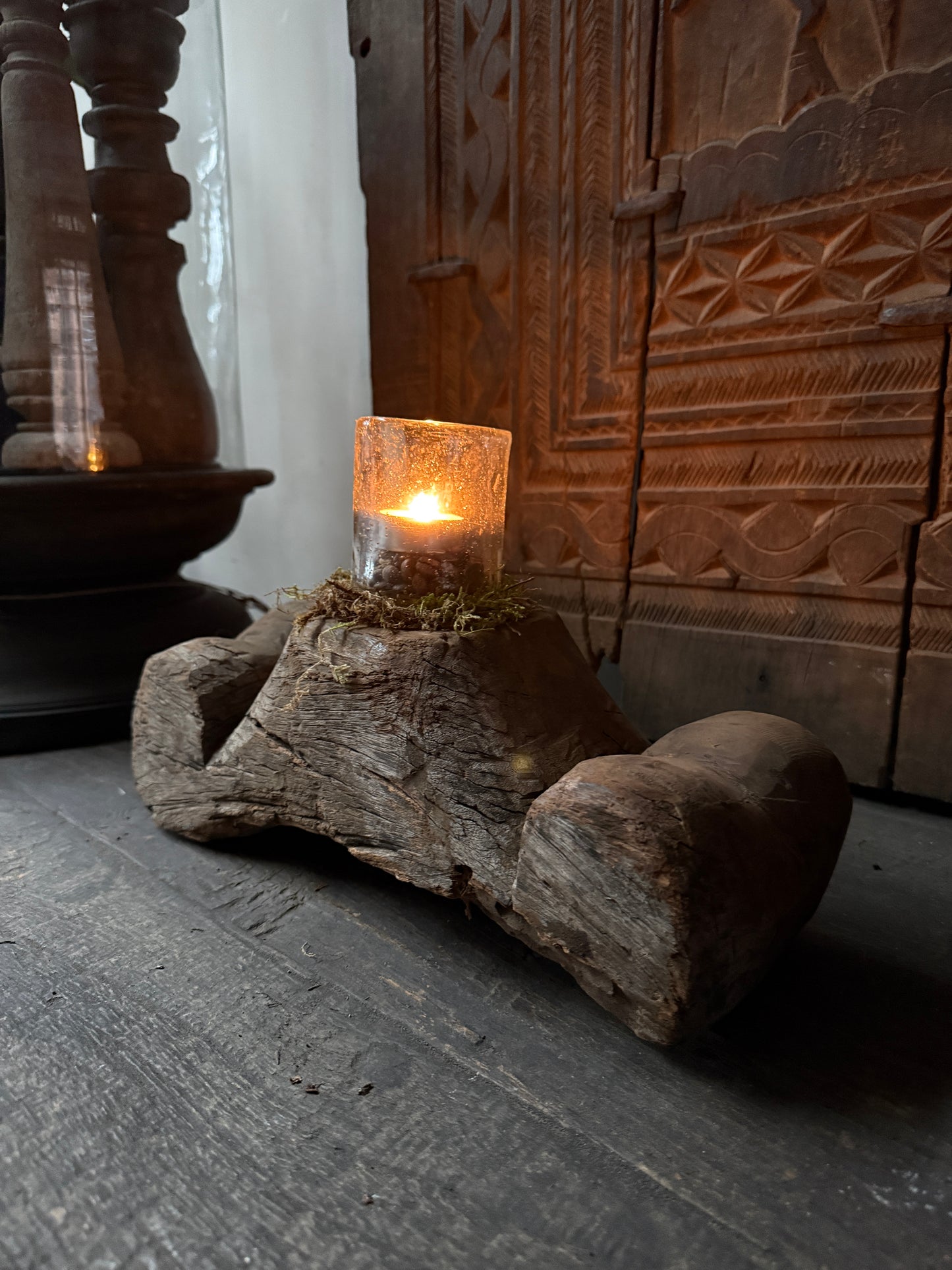 Poer ornament candlestick