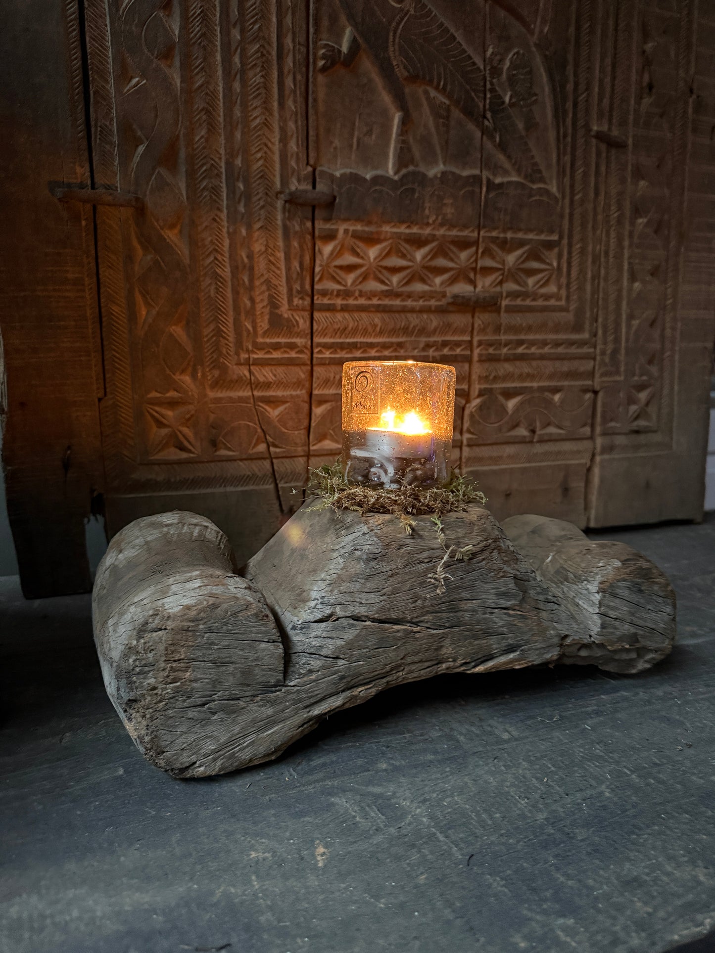 Poer ornament candlestick