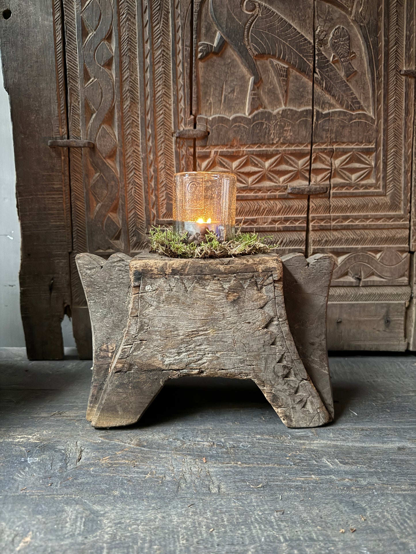 Ornament powder candlestick