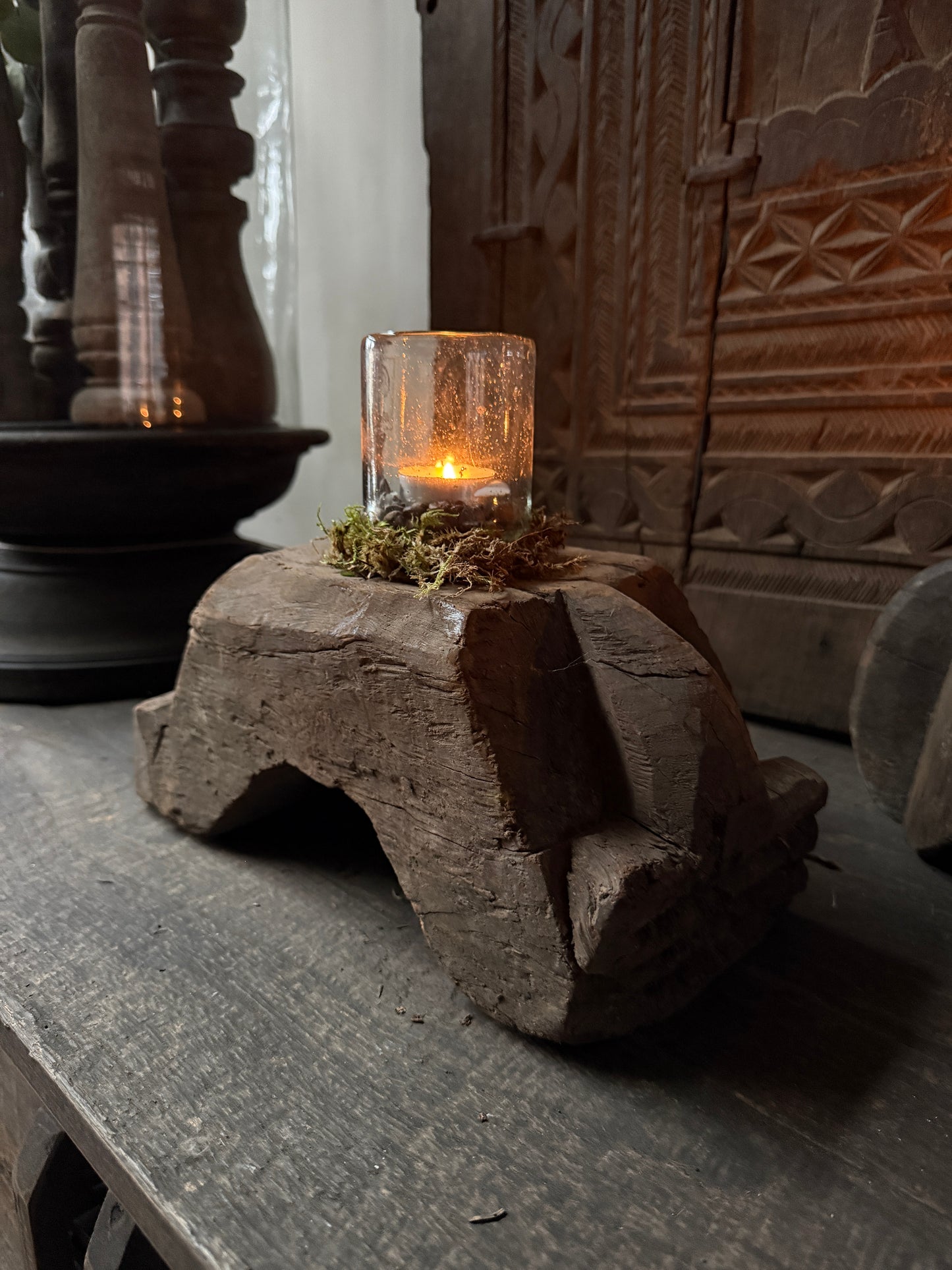 Poer ornament candlestick