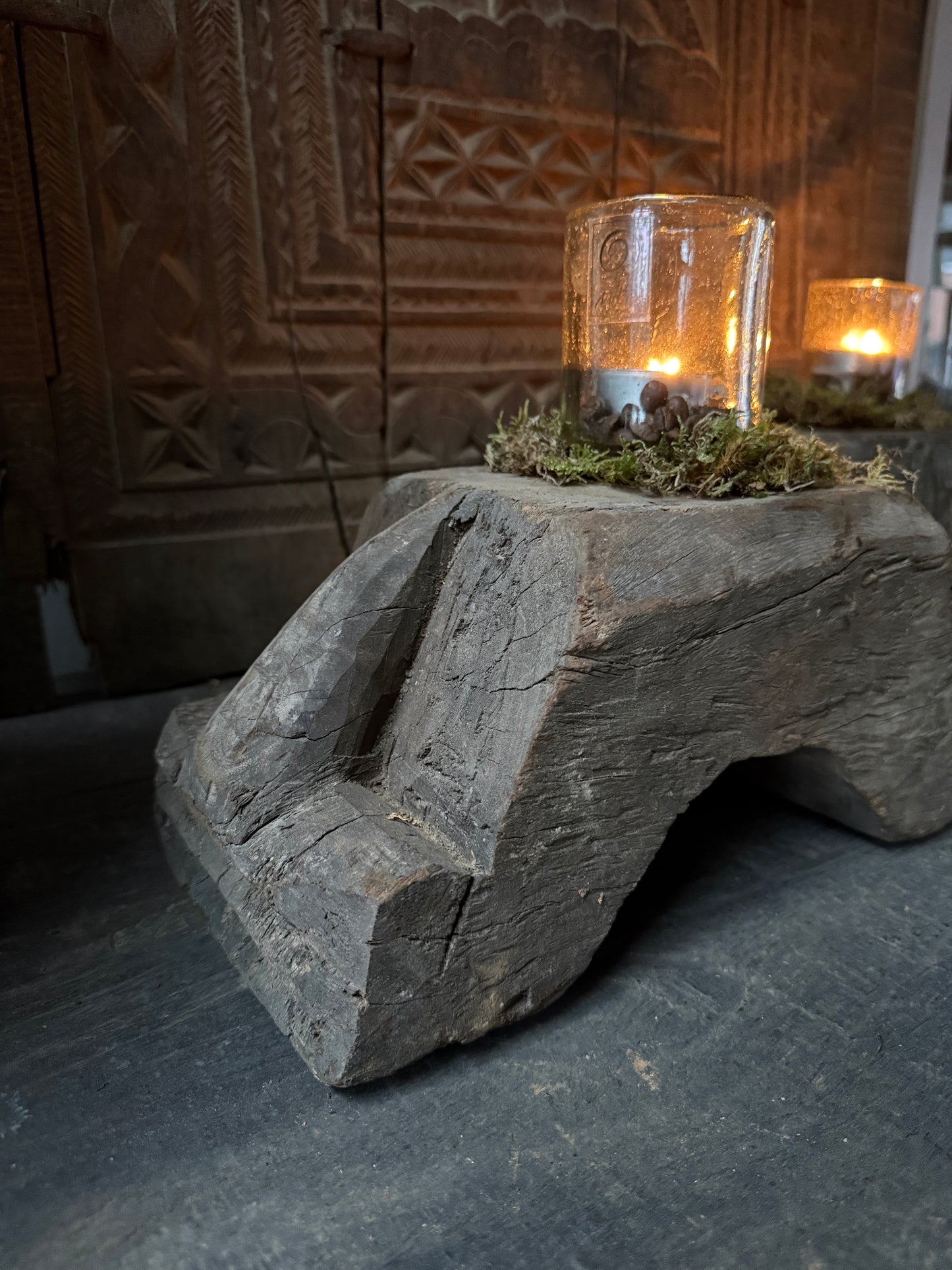 Poer ornament candlestick