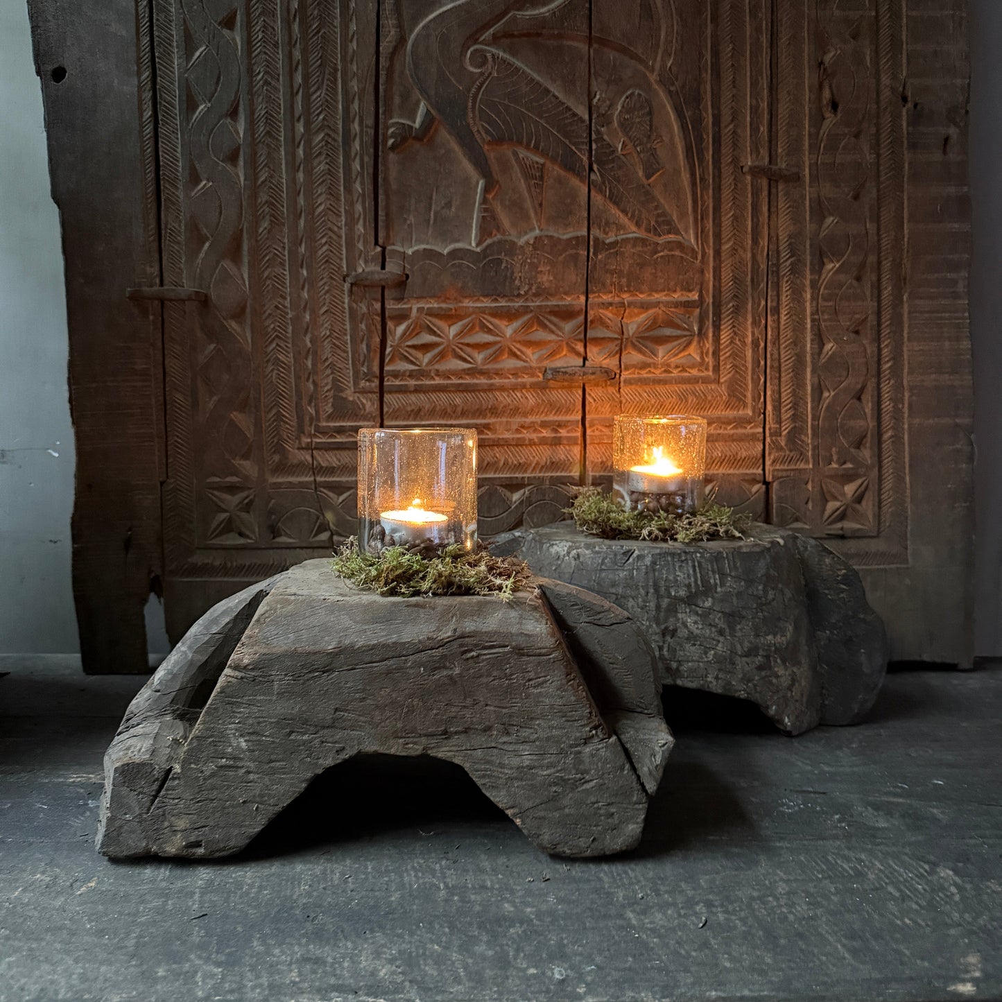 Poer ornament candlestick