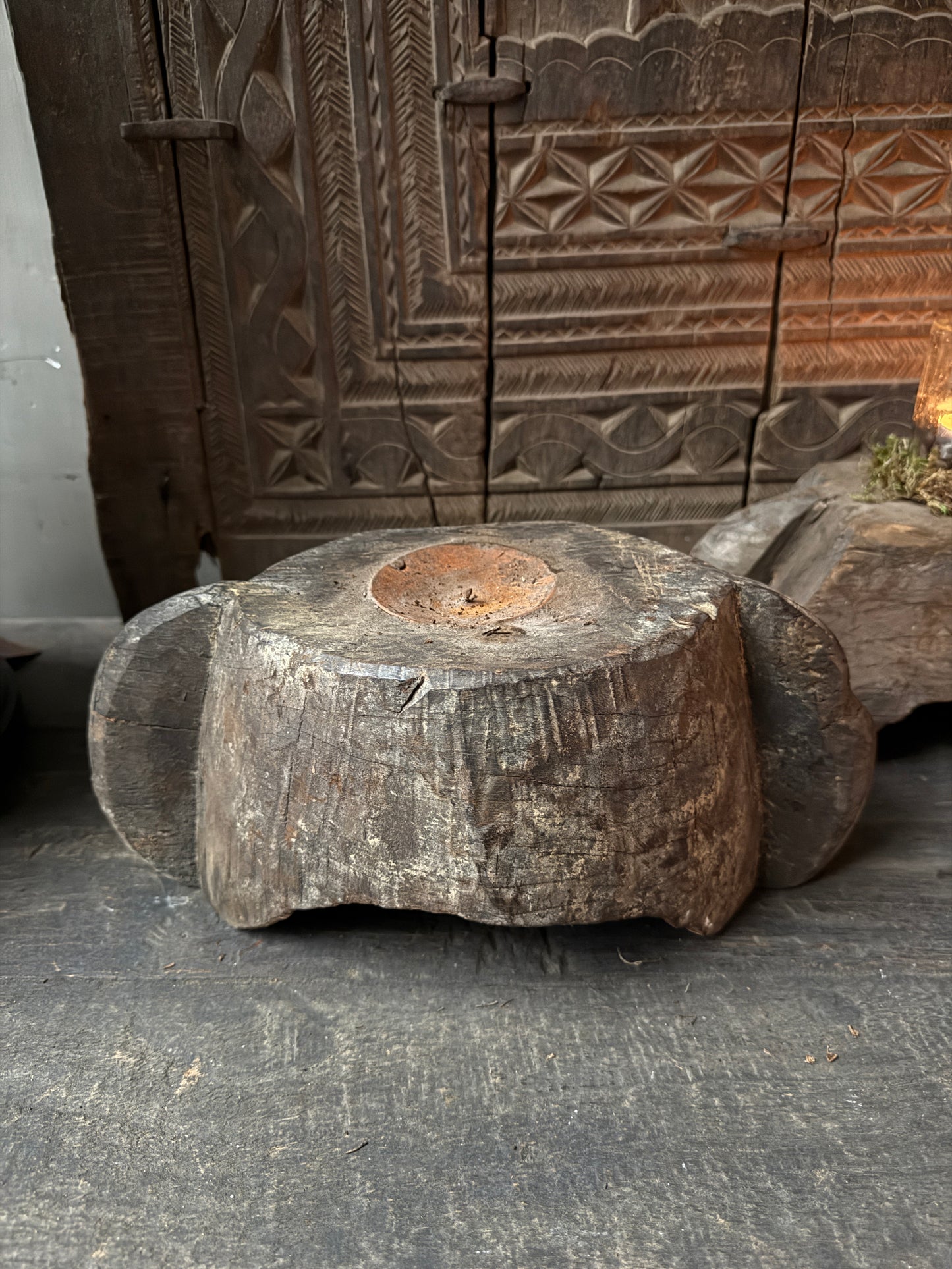 Poer ornament kandelaar