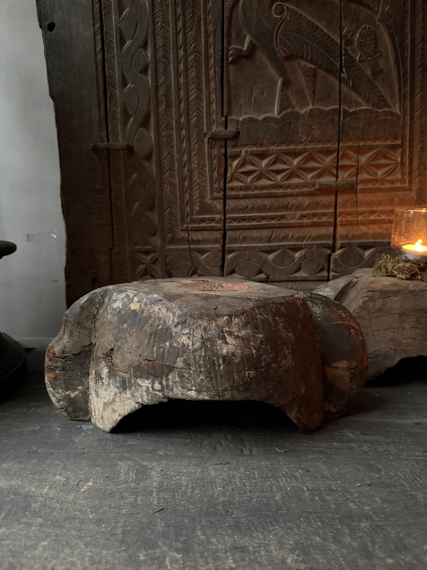 Poer ornament kandelaar