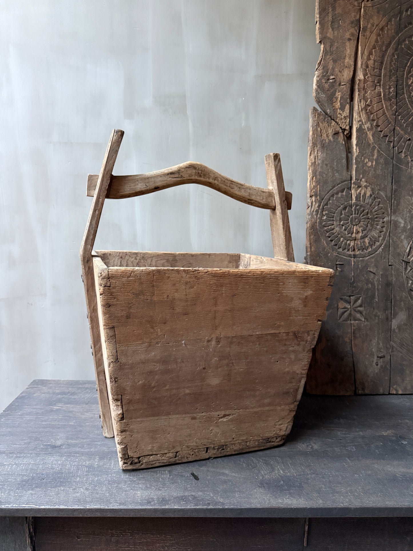 Chinesische Reisschale mit Griff