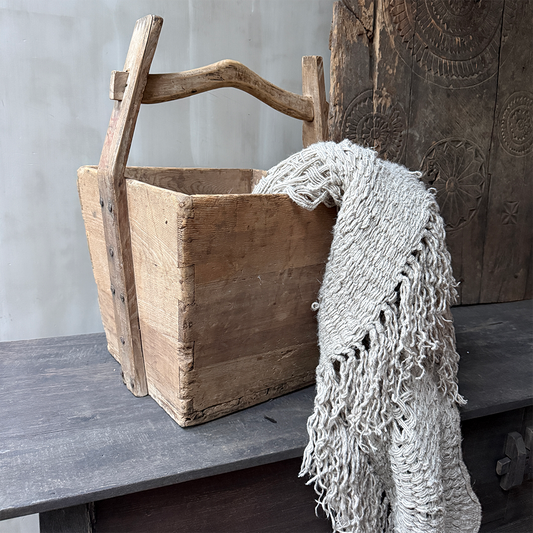 Chinesische Reisschale mit Griff