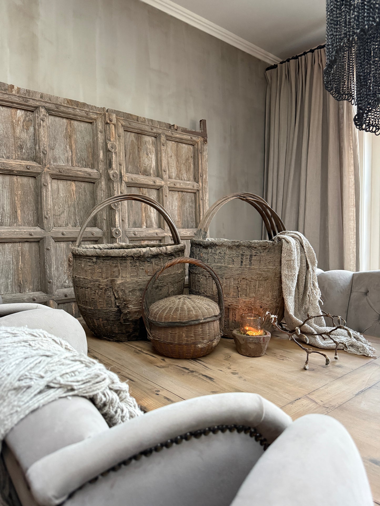 Chinese rijstmand met hengsel