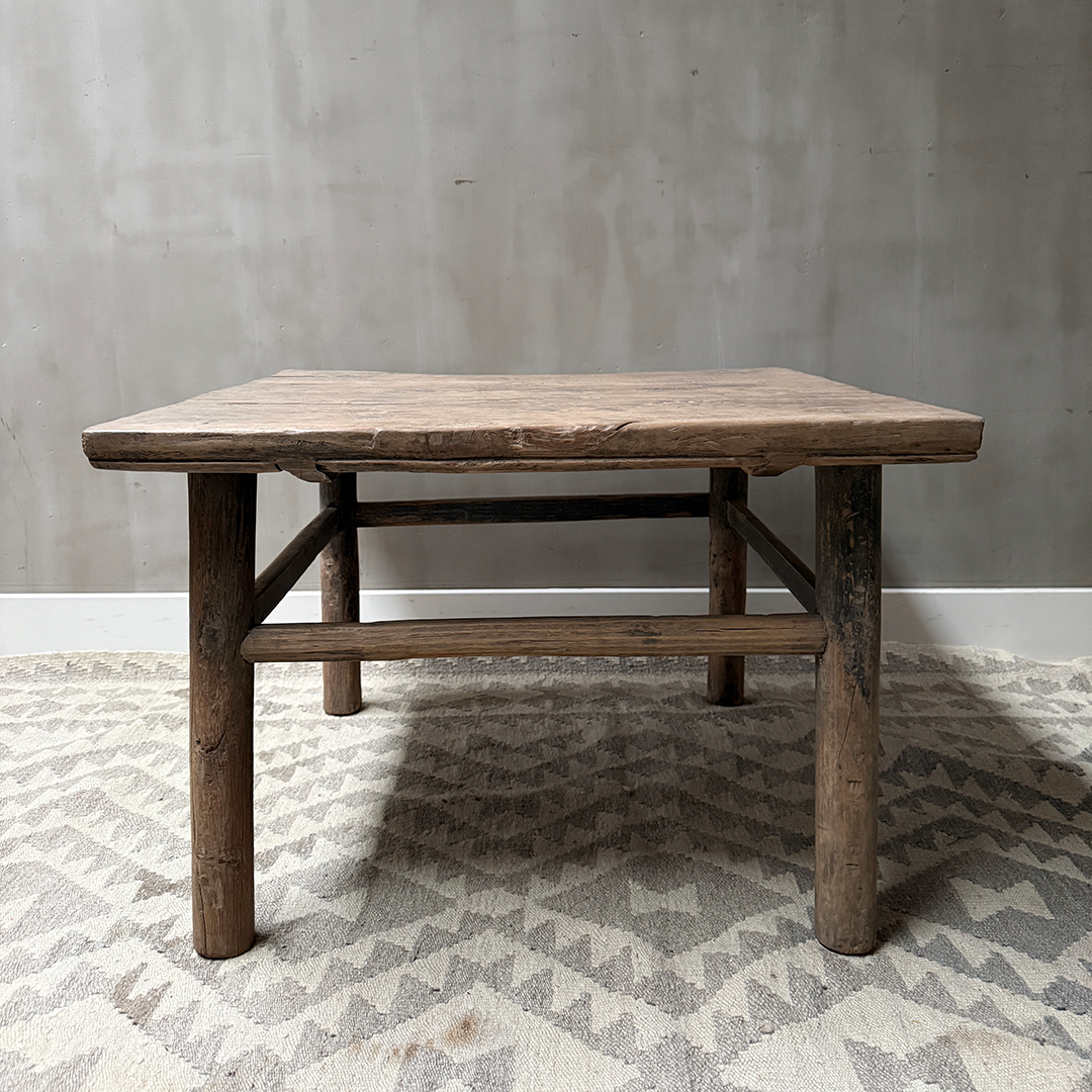 Salon-Beistelltisch aus Ulmenholz, China