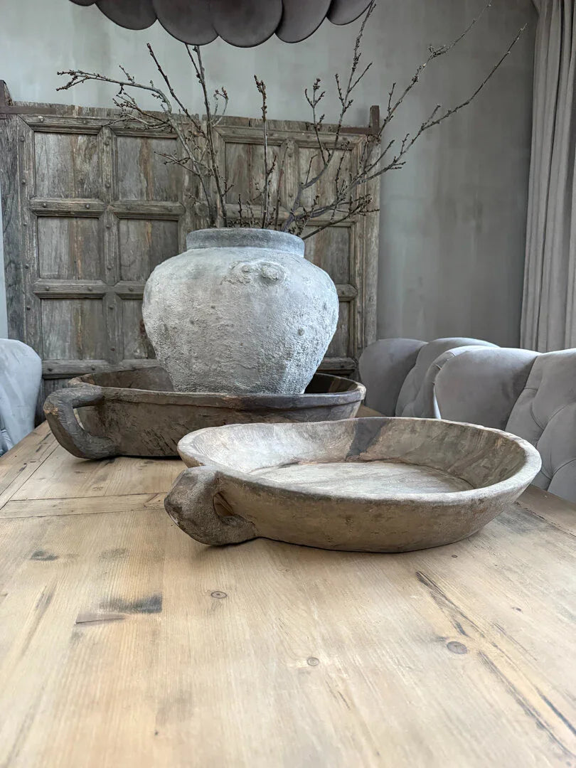 Oude schaal met handvat - My Sober Home