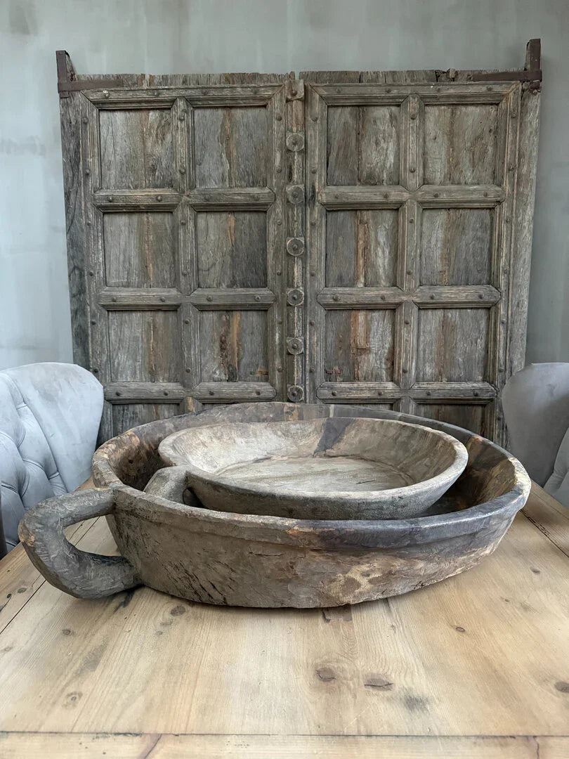 Oude schaal met handvat - My Sober Home