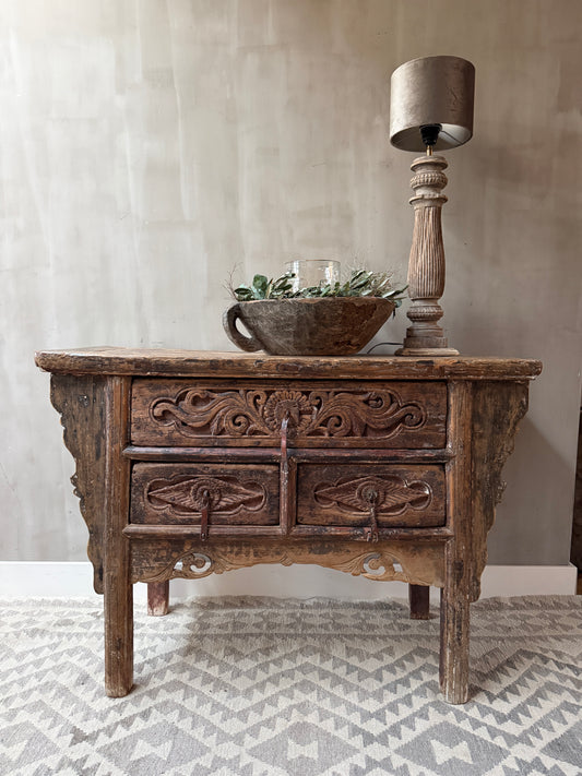 Authentieke Chinese wandtafel / sidetable