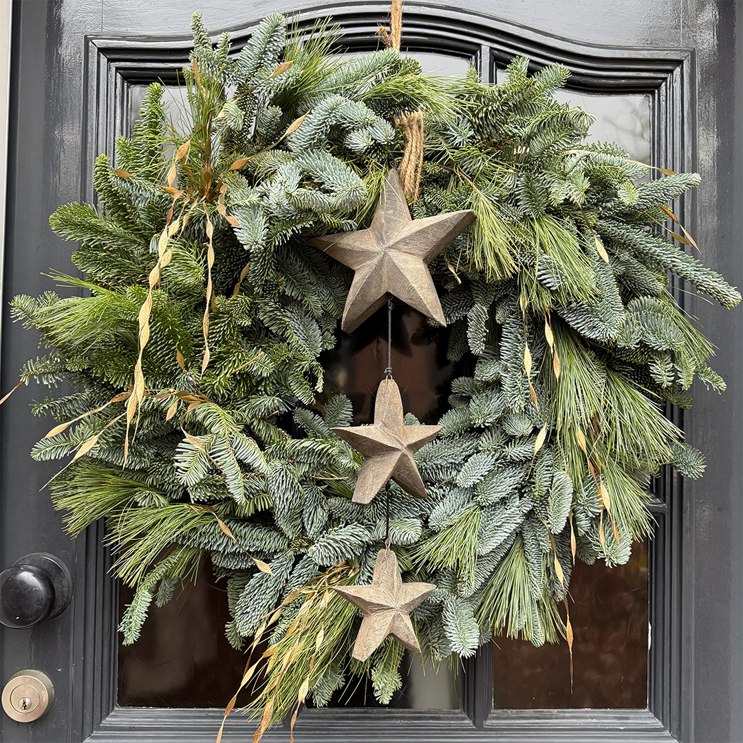 Sternanhänger aus Holz