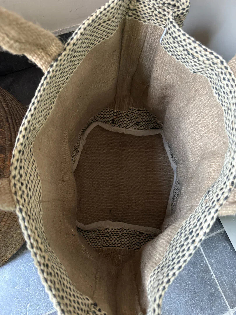 Jute tas neutral - My Sober Home