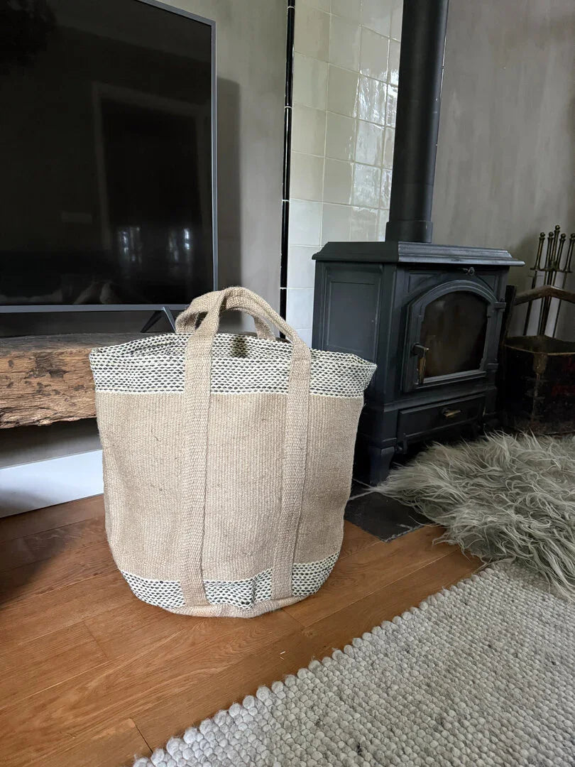 Jute tas neutral - My Sober Home