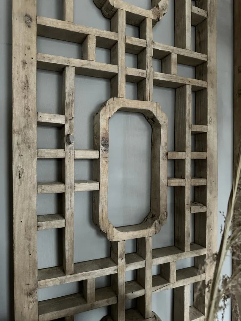 Authentiek houten wandpaneel, handgemaakt met landelijk karakter, decoratie My Sober Home