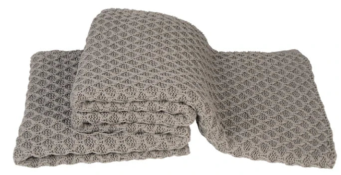 Schlammdecke Antwerpen, Wolkengrau, 130 x 170