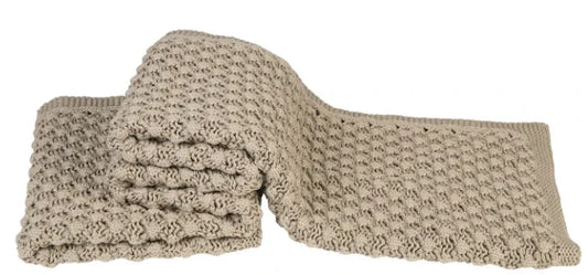 Schlammdecke Bergen Beige 130 x 170