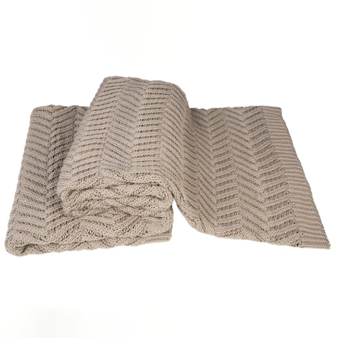 Schlickdecke Vlieland Beige 130 x 170