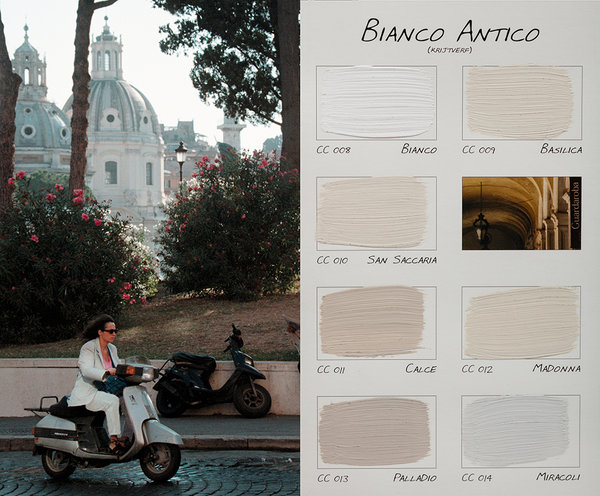 Kleurkaart Bianco Antico