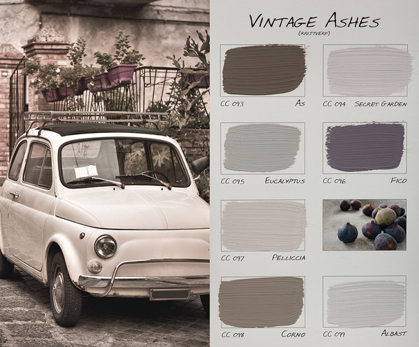 Kleurkaart Vintage Ashes